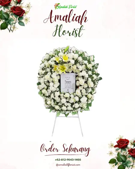 Krans Bunga Duka Cempaka Jaya